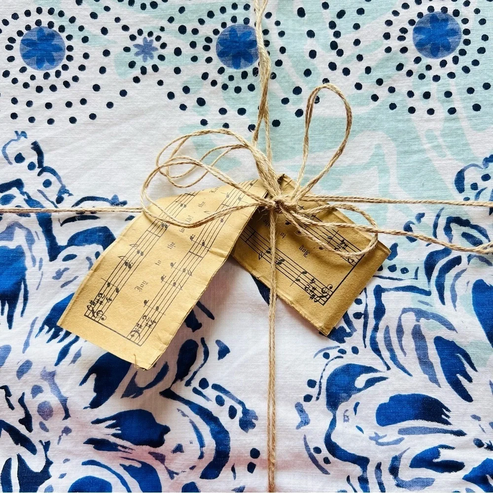 Pottery Barn PB Teen Kelly Slater Ocean Blue Floral Duvet Cover TWIN